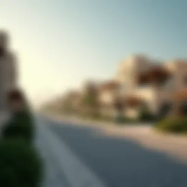 Real Estate Opportunities in Dubai Real estate development site in Dubai highlighting investment potential