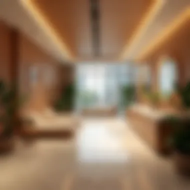 Exploring Wellness Spaces Inside the Mall Interior shot highlighting wellness and lifestyle spaces