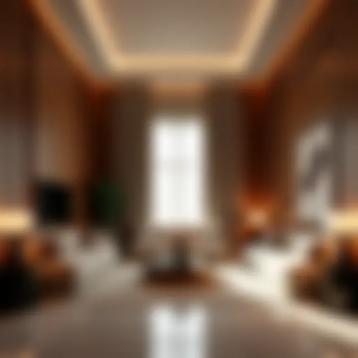 Luxurious interior of Bulgari Residence highlighting high-end furnishings and decor