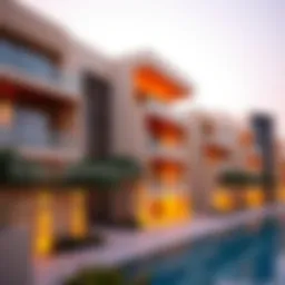 Stunning architectural design of Como Residences