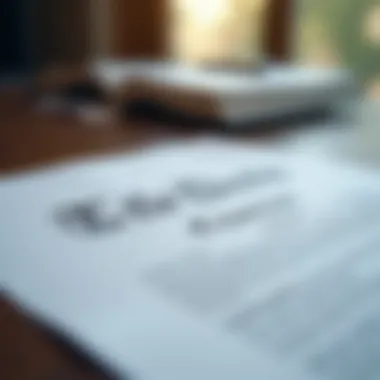 Understanding Title Deeds in Dubai Detailed view of a title deed document