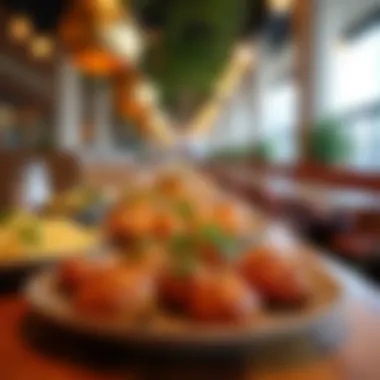 Culinary Delights at Deira City Center A vibrant dining area filled with delicious food offerings
