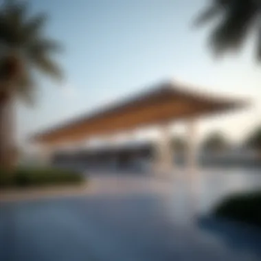 Public Transportation Hub in Abu Hail Centre Public transportation hub facilitating connectivity within Abu Hail Centre