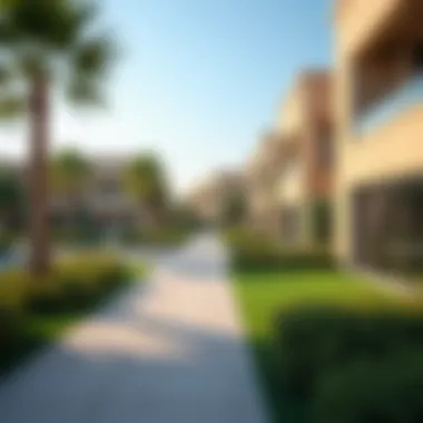 Community Spaces in Al Arjan Vibrant community spaces in Al Arjan featuring parks and recreational areas.