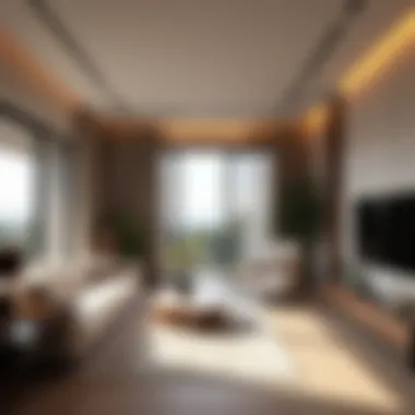 Elegant Interior of Como Residence Elegant interior space within Como Residence highlighting modern living