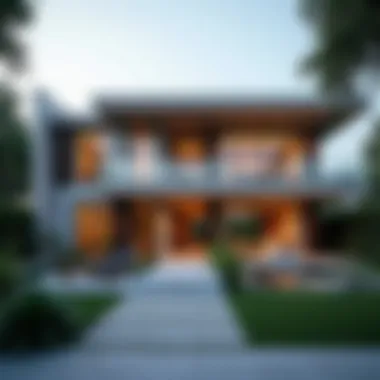 Luxurious Exterior of Como Residence Luxurious exterior view of Como Residence showcasing its architectural design