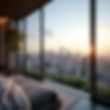 Stunning Skyline View from Como Residence Stunning skyline view from Como Residence emphasizing its prime location