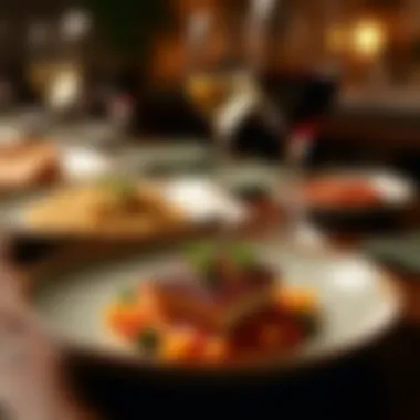 Gourmet Dining Experience at فندق هوليداي ان آل مكتوم Gourmet dining experience at فندق هوليداي ان آل مكتوم