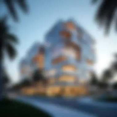 Architectural Marvel of ICD Brookfield Stunning architectural view of ICD Brookfield Dubai