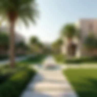 Sustainable Landscaping in Mishrif Park Sustainable initiatives and landscaping in Mishrif Park