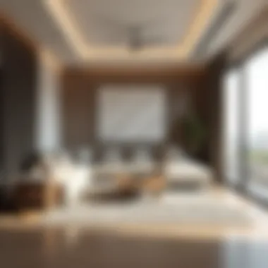Modern Living Space in Al Nahda Stylish one-bedroom apartment interior in Al Nahda