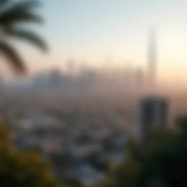 Stunning Skyline of Al Nahda, Dubai Panoramic view of Al Nahda skyline