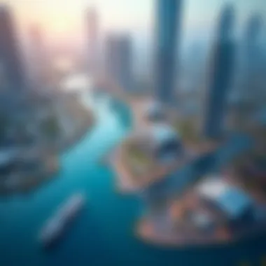 Economic Impact of DMCC Infographic depicting the economic impact of DMCC on Dubai's trade landscape