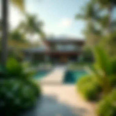 Sustainable Landscaping on Palm Island Sustainable landscaping efforts on Palm Island