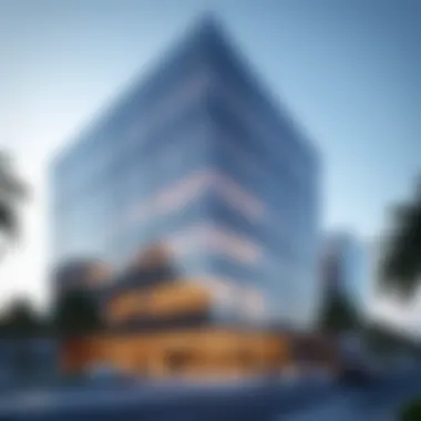 Dubai Municipality Building: A Modern Architectural Marvel Dubai Municipality building reflecting modern architecture