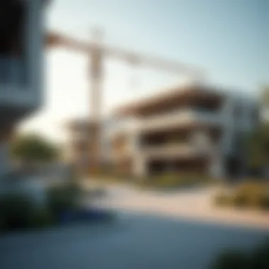 Innovative Construction Technology Innovative construction technology being utilized in a Dubai project