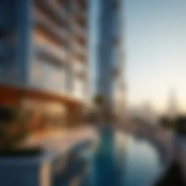 Architectural Marvel of Grosvenor Tower Stunning architectural details of Grosvenor Tower Dubai