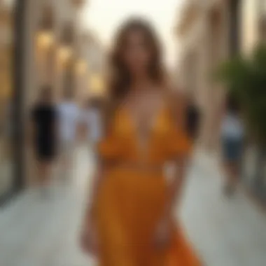 Contemporary Dubai Fashion A fashionable outfit suitable for a modern Dubai lifestyle