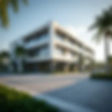 Exemplary Commercial Facility Management A well-maintained commercial property in Dubai