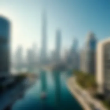 Dubai's Iconic Skyline and Facility Management A skyline view of Dubai showcasing modern architecture