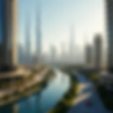 Dubai's Evolving Skyline: A Glimpse at New Launch Properties Stunning skyline view of Dubai with new properties