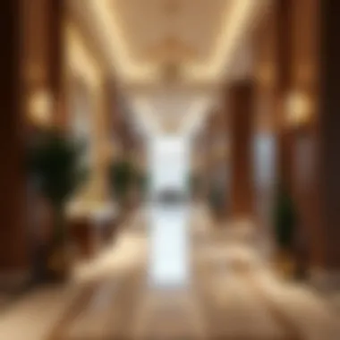 Luxurious Hotel Lobby in Production City Luxurious hotel lobby in Production City