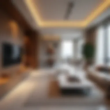 Luxury and Comfort in Interior Design Modern interior design of One Zabeel Residences emphasizing luxury and comfort